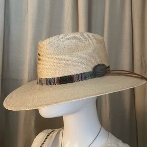 Charlie 1 Horse Palm Leaf Hat w/ Concho